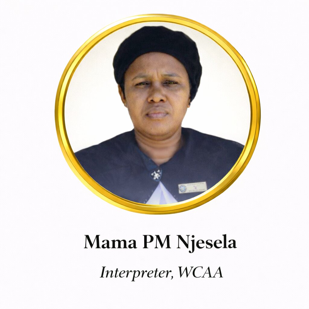 Mama PM Njesela, Interpreter of the WCAA